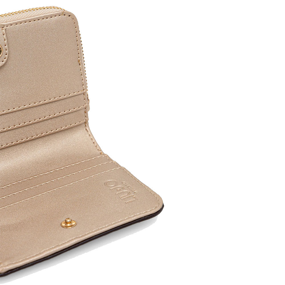 Portafoglio Donna Small con Zip LIU JO Better Light Gold