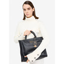 Borsa Donna a Mano Large LIU JO effetto Bottalato Nero