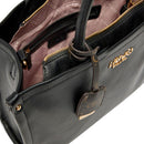 Borsa Donna a Mano Large LIU JO effetto Bottalato Nero