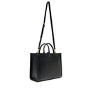 Borsa Donna a Mano Large LIU JO effetto Bottalato Nero