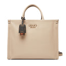 Borsa Donna a Mano Large LIU JO effetto Bottalato Beige
