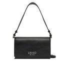 Pochette Donna con Tracolla LIU JO Better effetto Bottalato Nero