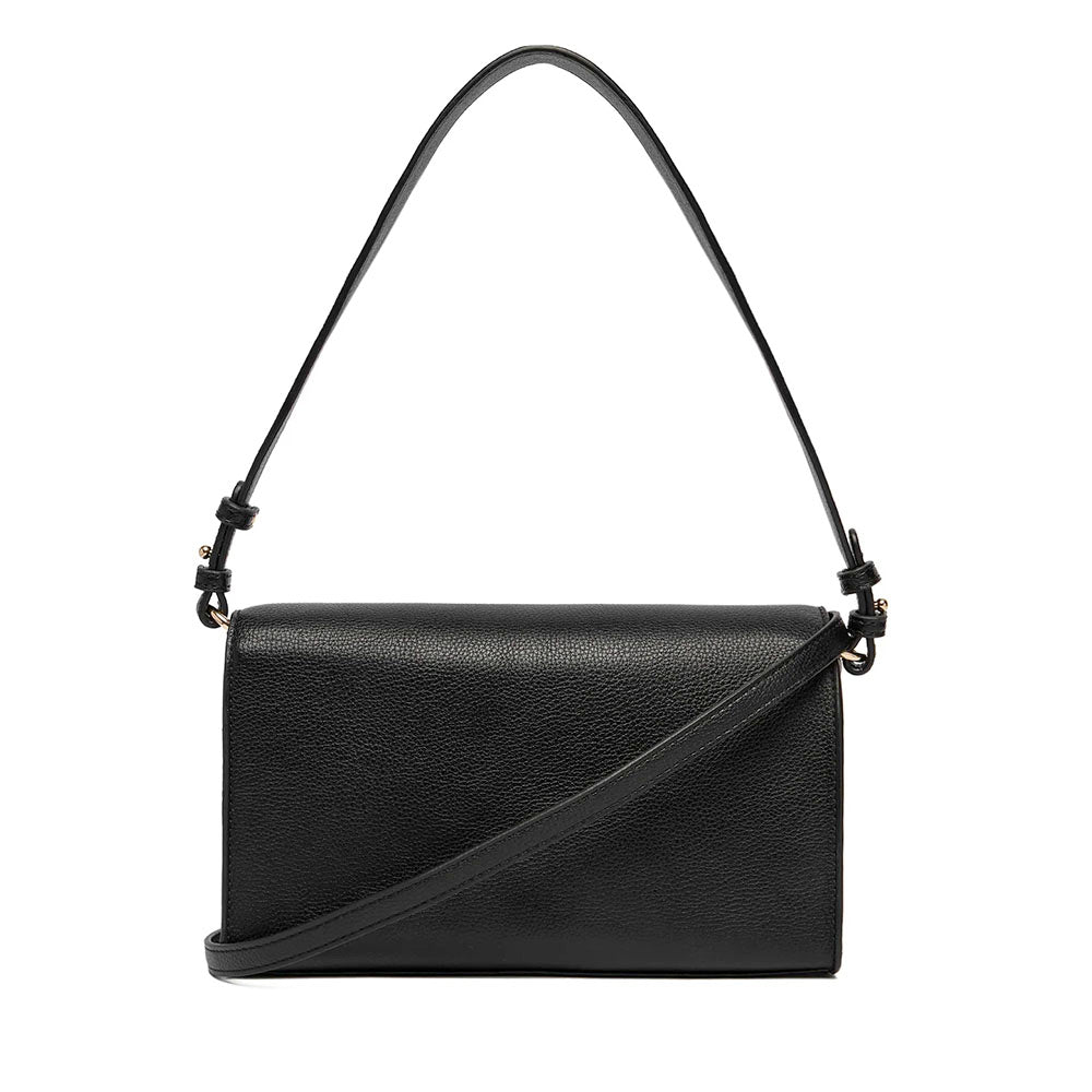 Pochette Donna con Tracolla LIU JO Better effetto Bottalato Nero
