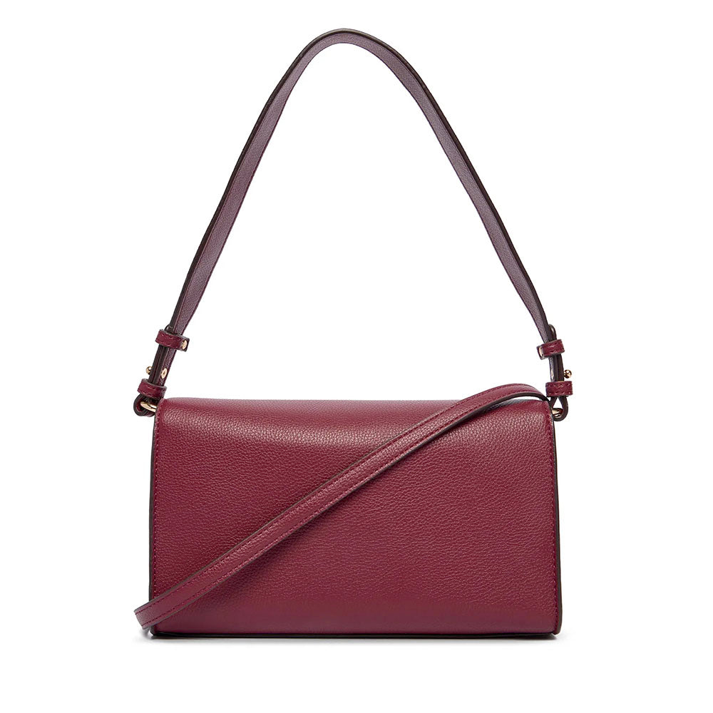 Pochette Donna con Tracolla LIU JO Better effetto Bottalato Red Wine
