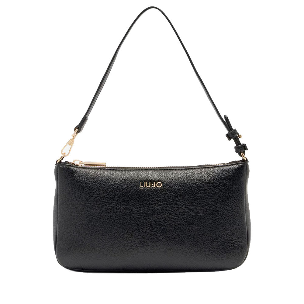 Pochette Donna a Spalla LIU JO Better effetto Bottalato Nero