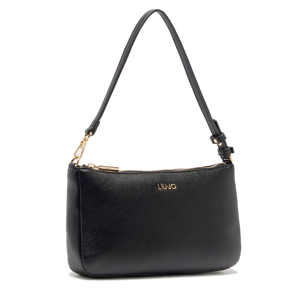 Pochette Donna a Spalla LIU JO Better effetto Bottalato Nero