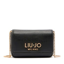 Mini Bag a Tracolla LIU JO Better effetto Bottalato Nero