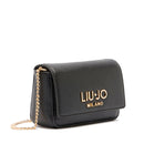 Mini Bag a Tracolla LIU JO Better effetto Bottalato Nero