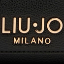 Mini Bag a Tracolla LIU JO Better effetto Bottalato Nero