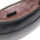 Hobo Bag Media LIU JO effetto Bottalato Nero con Charm