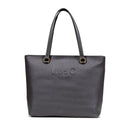 Shopping Bag Donna LIU JO con Logo in Rilievo Antracite