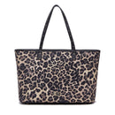 Shopping Bag Donna LIU JO in Nylon stampa Animalier All Over