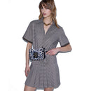 Borsa Donna a Spalla LIU JO in Nylon stampa Animalier All Over