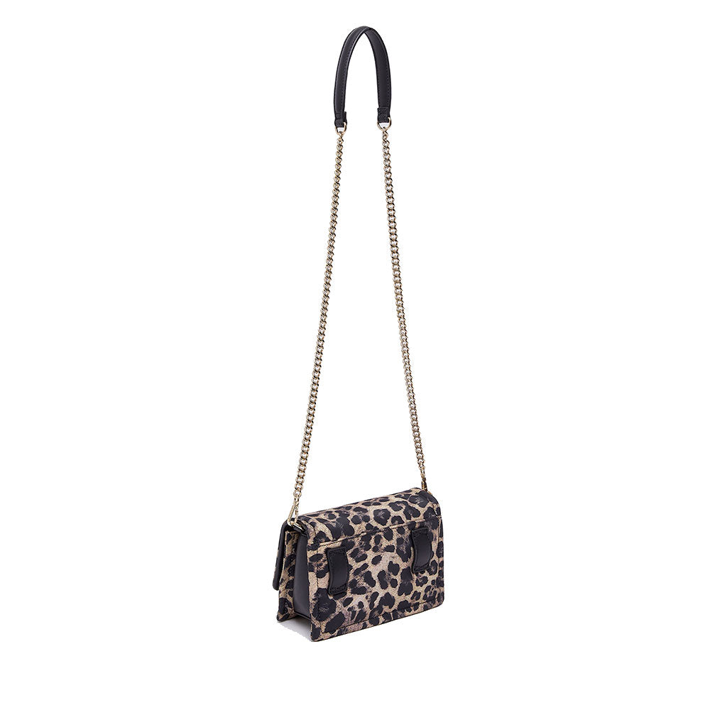 Borsa Donna a Spalla LIU JO in Nylon stampa Animalier All Over