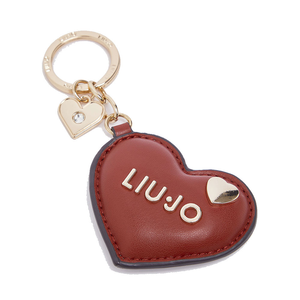 Portachiavi Donna LIU JO a Forma di Cuore Rosso