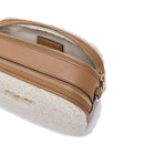 Borsa Donna a Tracolla Small LIU JO in Tessuto effetto Teddy color Crema