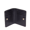 Portafoglio Mini Donna con Bottone LIU JO effetto Bottalato Nero