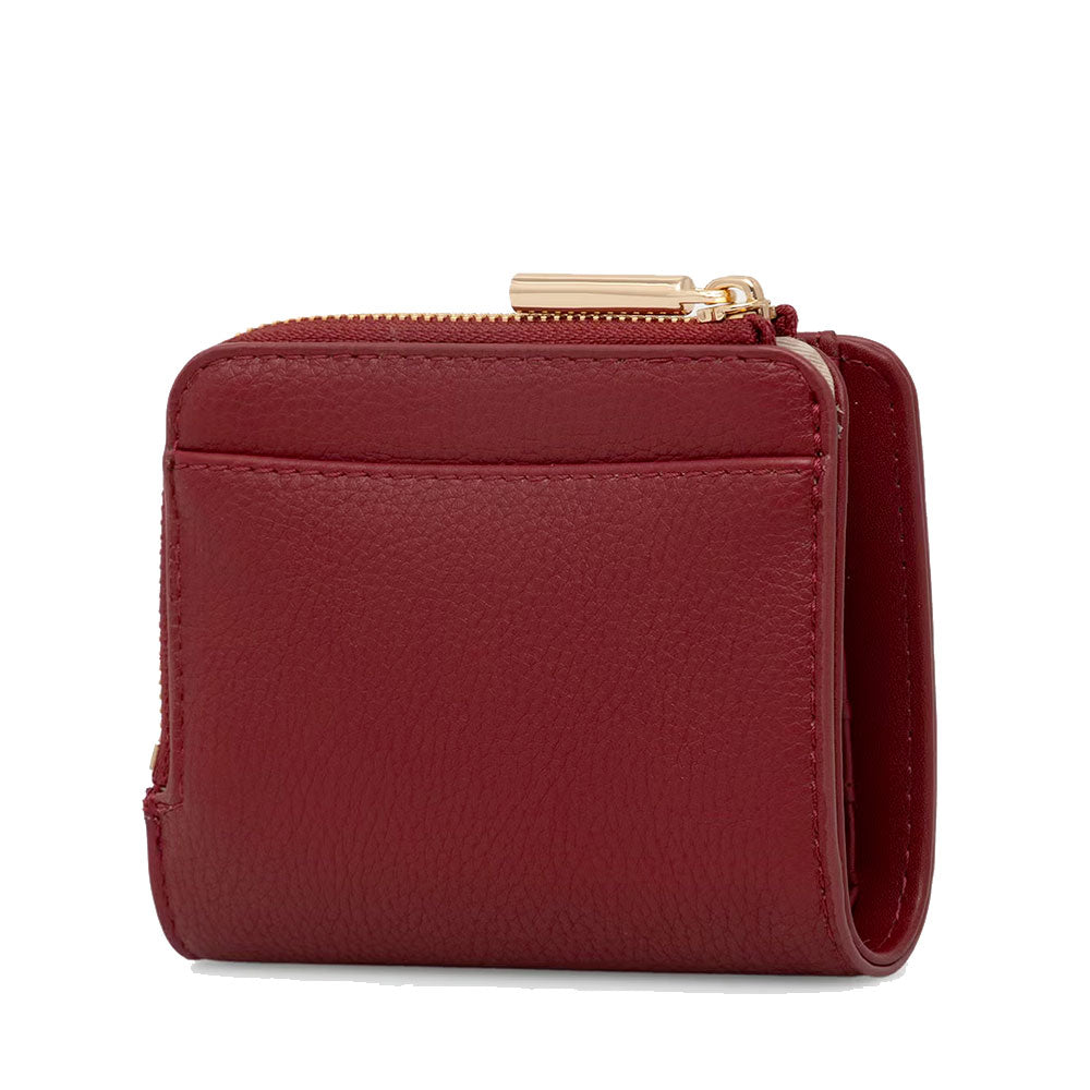 Portafoglio Donna Small con Zip LIU JO Better Rosso Mattone