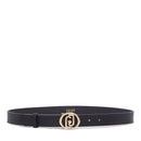 Cintura Donna h 3 cm LIU JO effetto Bottalato Nero