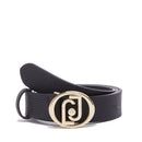 Cintura Donna h 3 cm LIU JO effetto Bottalato Nero