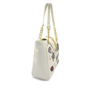 Women's White Tote Bag BRACCIALINI Rock