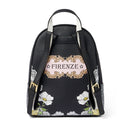 Zaino Donna BRACCIALINI linea Britney Nero stampa Burlesque