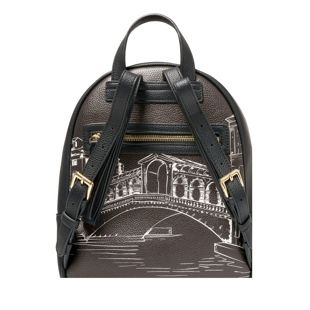 Zaino Donna BRACCIALINI linea Cartoline stampa Venezia