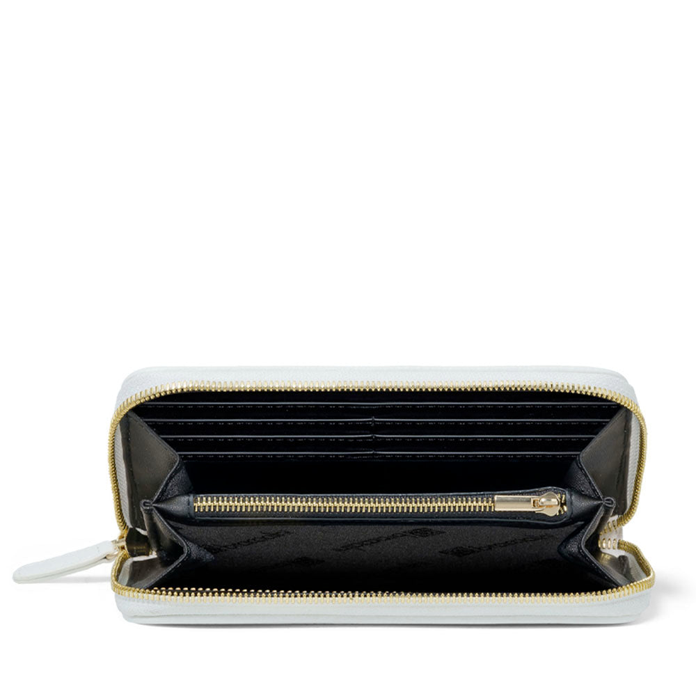 Portafoglio Donna Zip Around BRACCIALINI linea Cartoline stampa Cuba