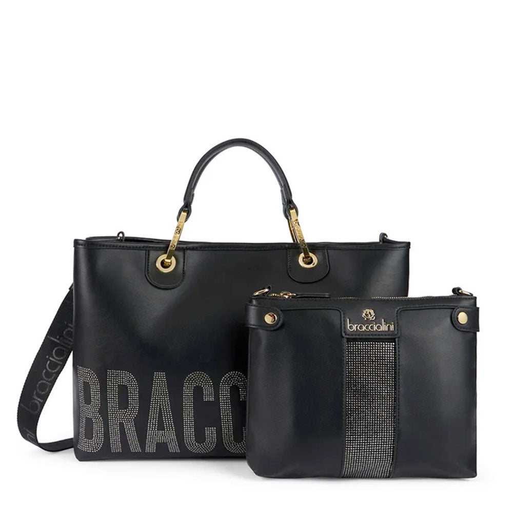 Borsa Donna a Mano BRACCIALINI linea Beth Special Nera