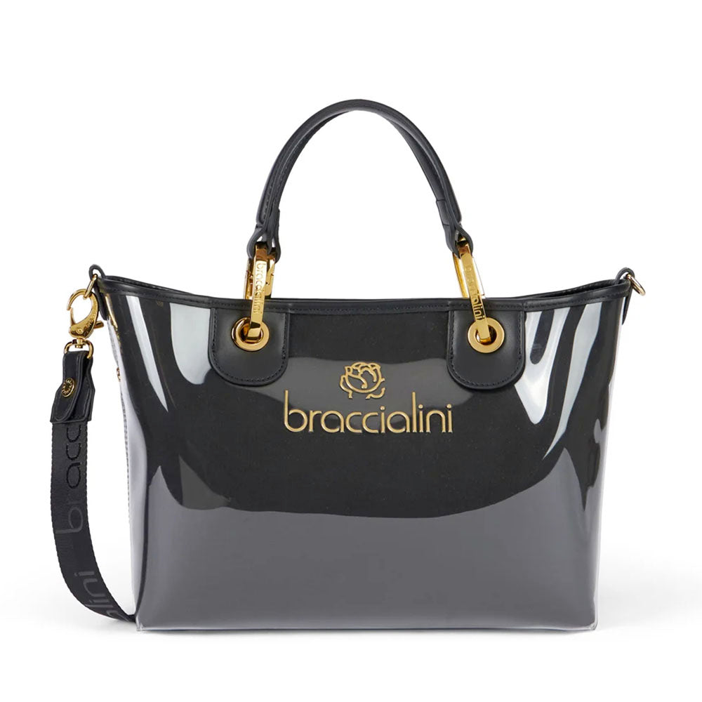 Borsa Donna a Mano Piccola BRACCIALINI linea Beth Jelly Nera