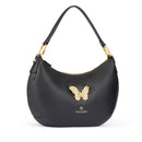 Borsa Donna Mezzaluna a Spalla BRACCIALINI linea Beth Jewels Nera