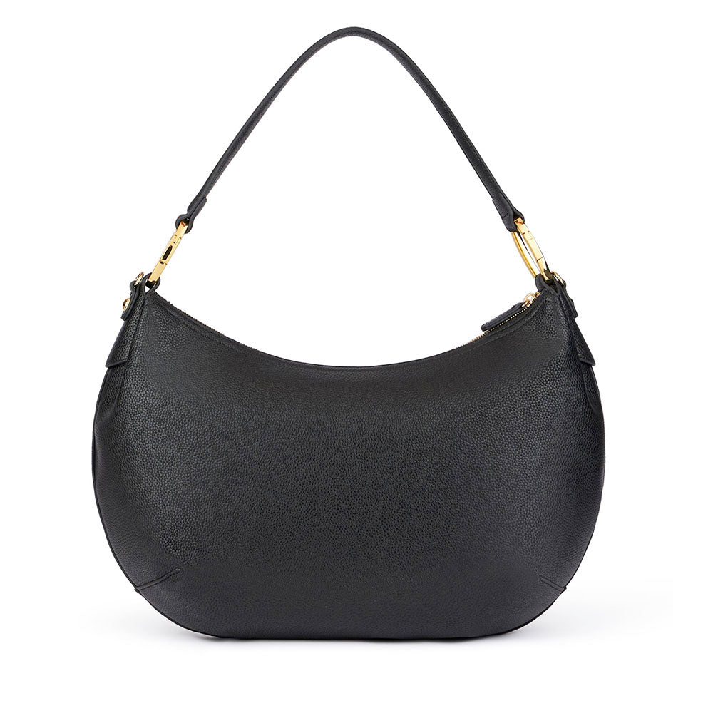 Borsa Donna Mezzaluna a Spalla BRACCIALINI linea Beth Jewels Nera