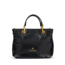 Borsa Donna a Mano Media BRACCIALINI linea Beth Puffy in Nylon Nero