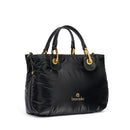 Borsa Donna a Mano Media BRACCIALINI linea Beth Puffy in Nylon Nero