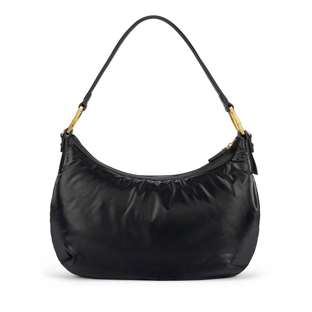Borsa Donna a Spalla BRACCIALINI linea Beth Puffy in Nylon Nero