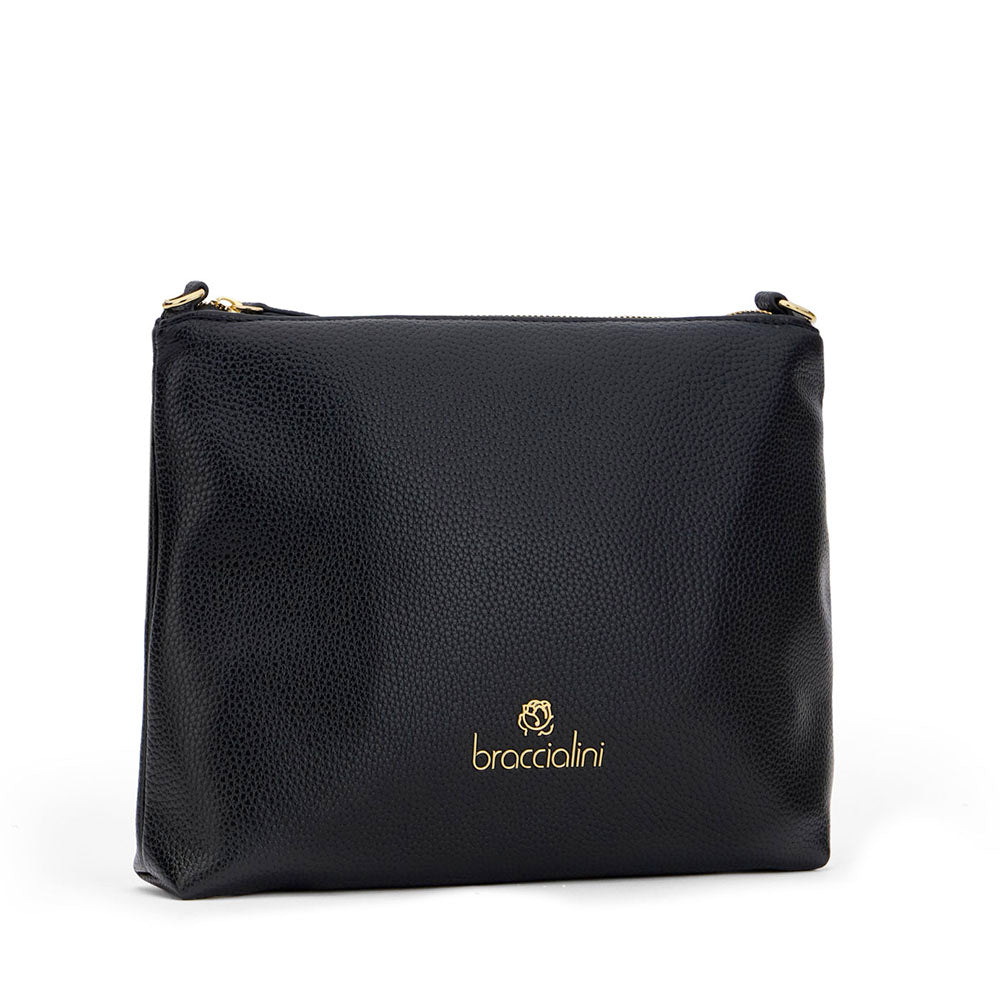 Pochette Donna con Tracolla BRACCIALINI linea Beth Nera