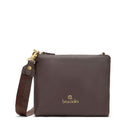 Pochette Donna con Tracolla BRACCIALINI linea Beth Marrone