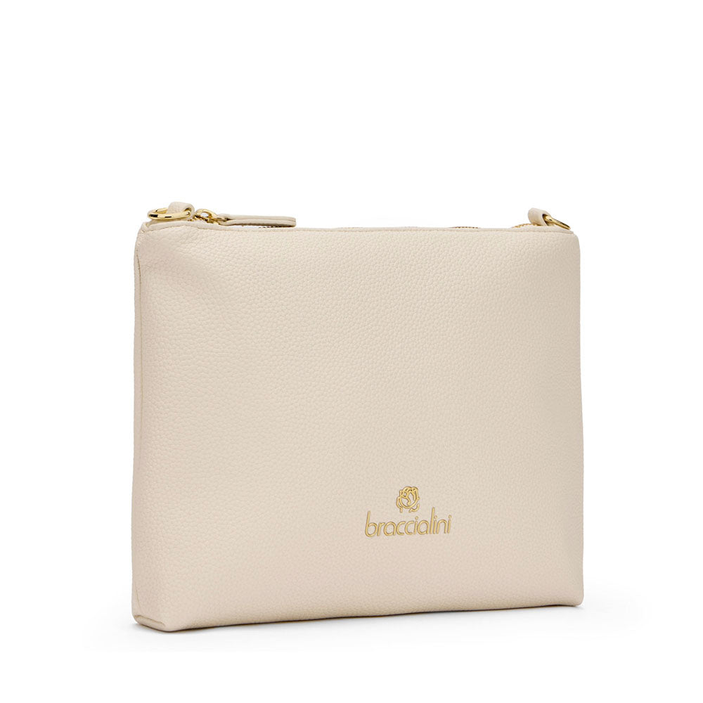 Pochette Donna con Tracolla BRACCIALINI linea Beth Beige