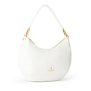 Borsa Donna Mezzaluna a Spalla Large BRACCIALINI linea Beth Bianco