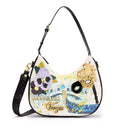 Hobo Bag Donna BRACCIALINI linea Cartoline stampa Venezia