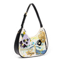 Hobo Bag Donna BRACCIALINI linea Cartoline stampa Venezia