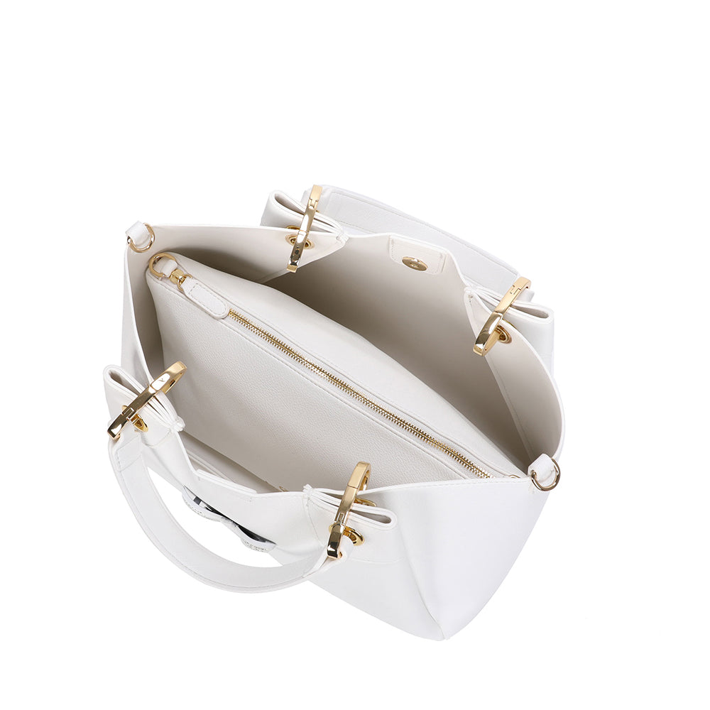 Borsa a Mano BRACCIALINI linea Amy Bijoux Bianco
