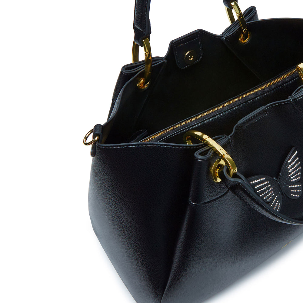 BRACCIALINI Handtasche Amy Bijoux Line Schwarz