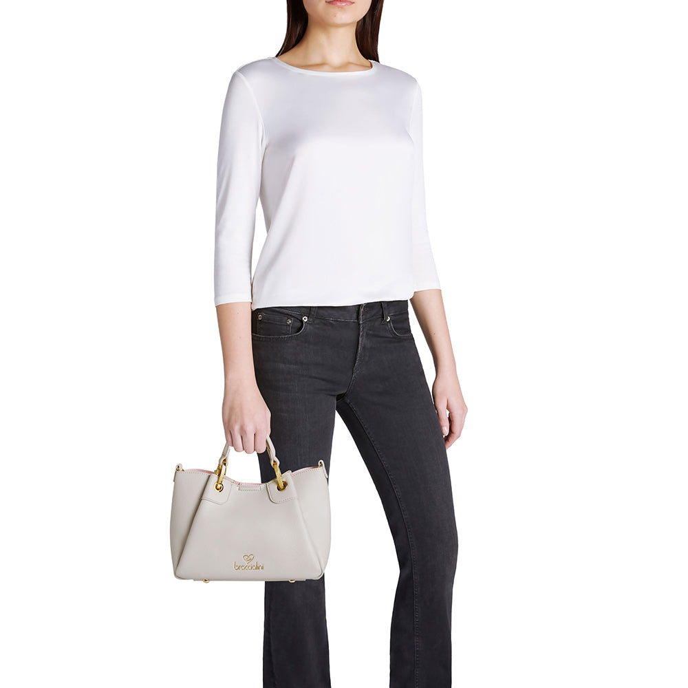 Borsa a Mano Small BRACCIALINI linea Amy Grigio