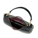 BRACCIALINI Damen Hobo Bag, Amy Line, Schwarz