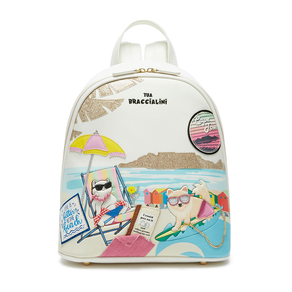 Zaino Donna BRACCIALINI linea Allround stampa Pets