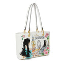 Shopping Bag BRACCIALINI linea Cartoline stampa London