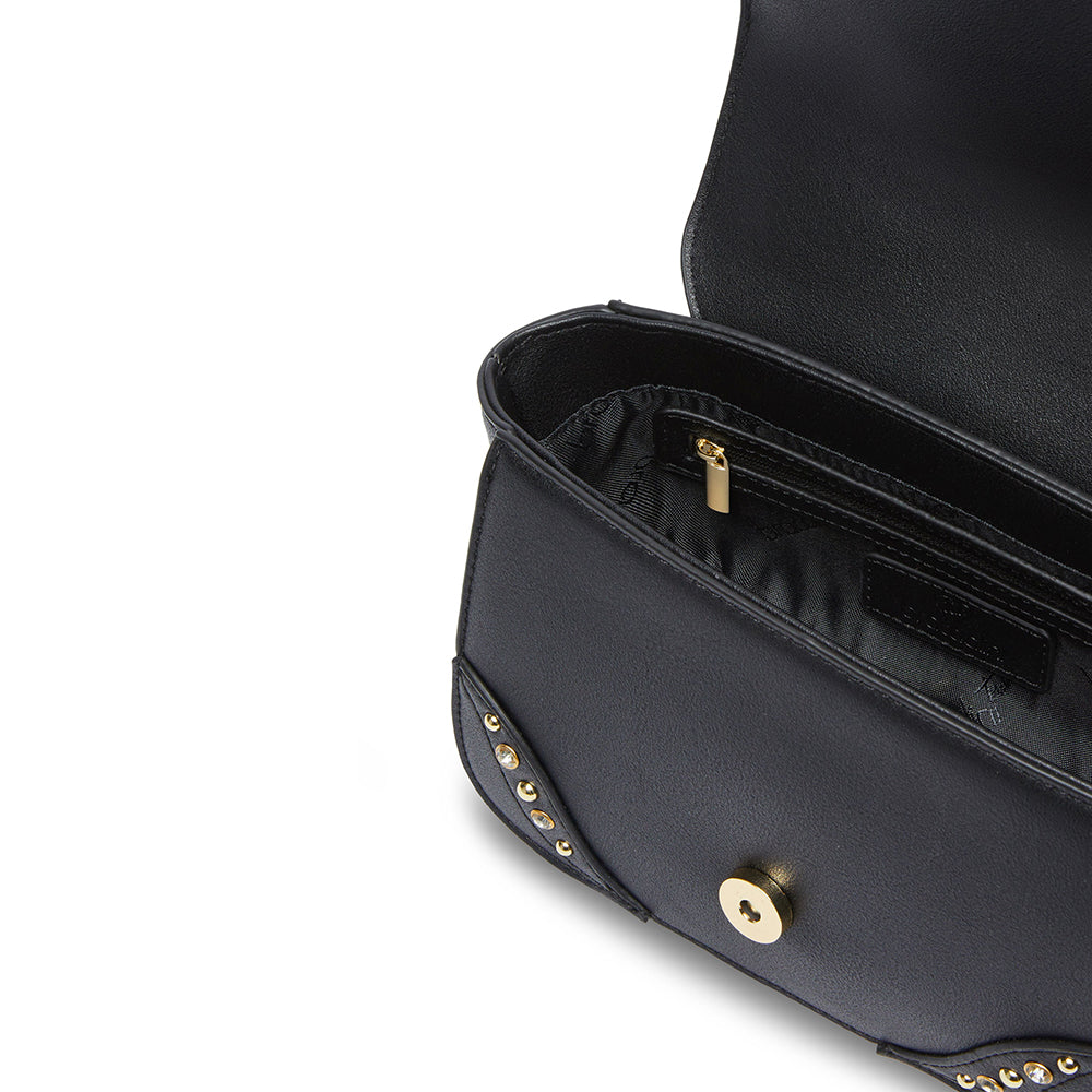 Borsa Donna a Mano BRACCIALINI linea Rock colore Nero