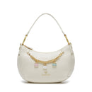 Borsa Mezzaluna a Spalla BRACCIALINI linea Beth Beige