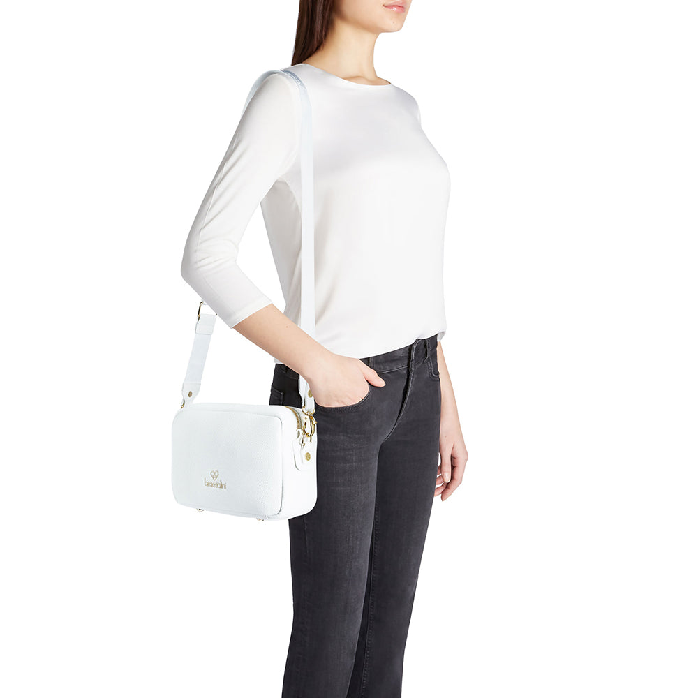 Borsa Donna a Tracolla BRACCIALINI linea Jinny Bianca